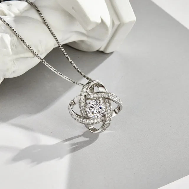 To My Beautiful Daughter- Crown- Forever Love Necklace