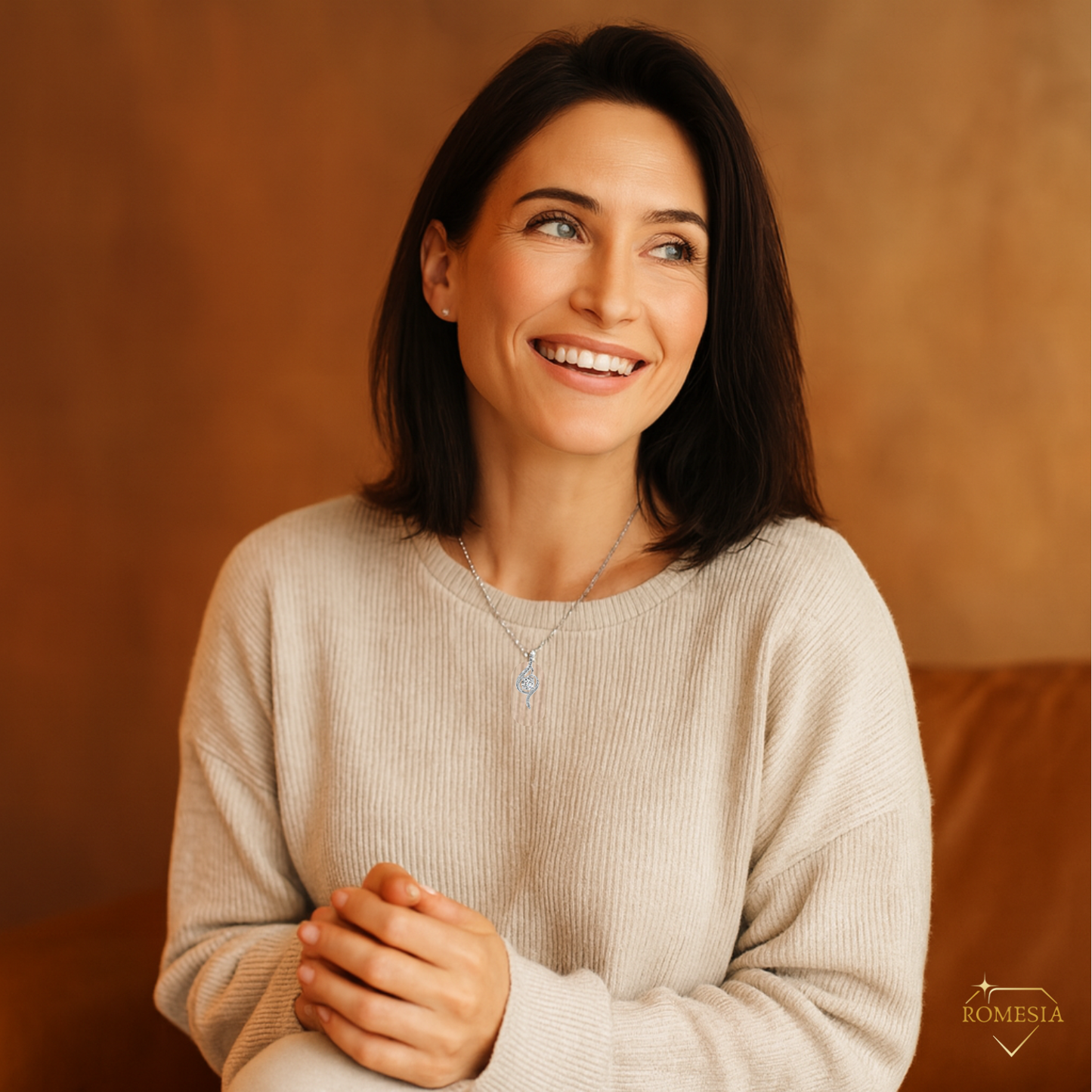 Adoring Love 925 Sterliing Silver Pendent