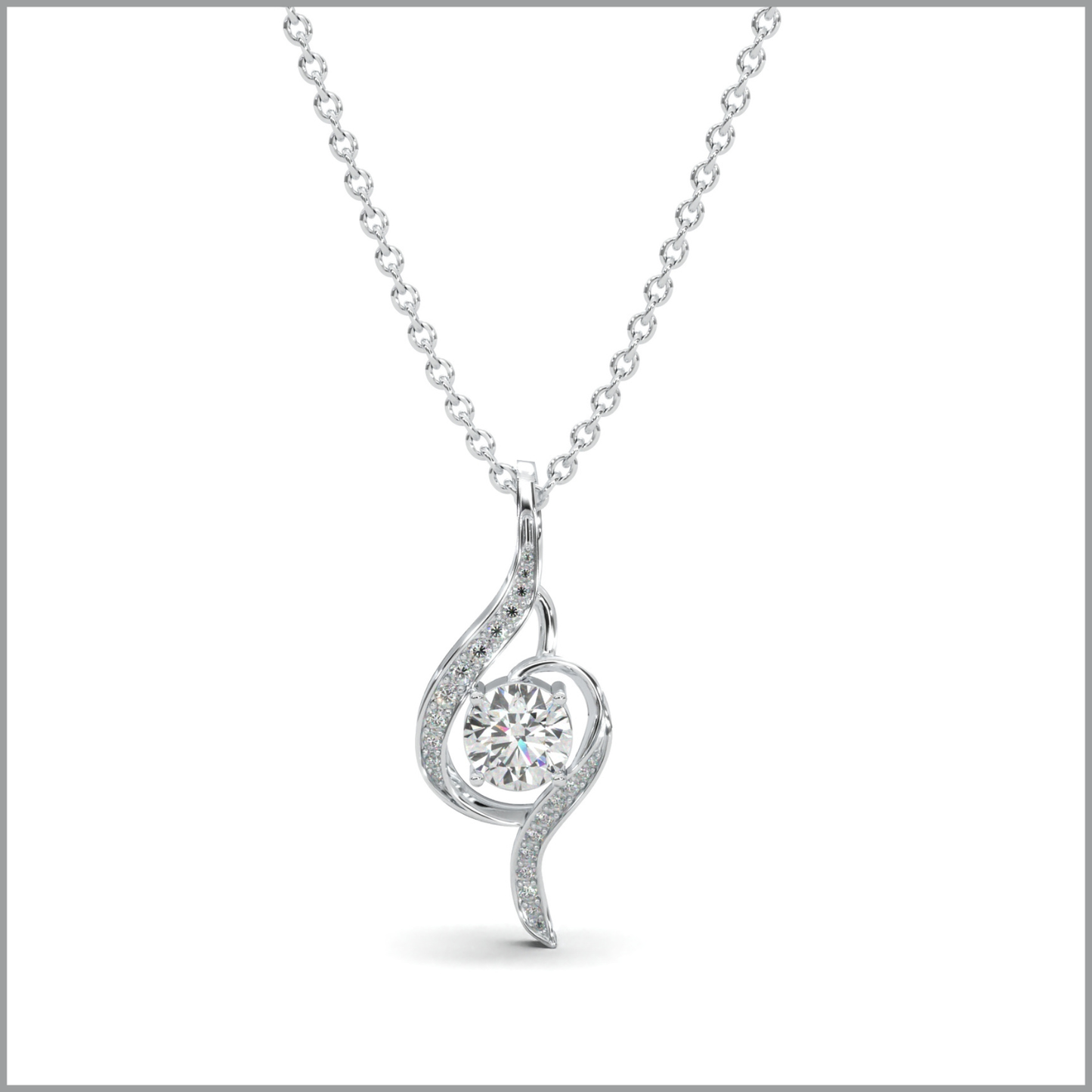 To My Daughter- Adoring Love Pendent- Endless Light