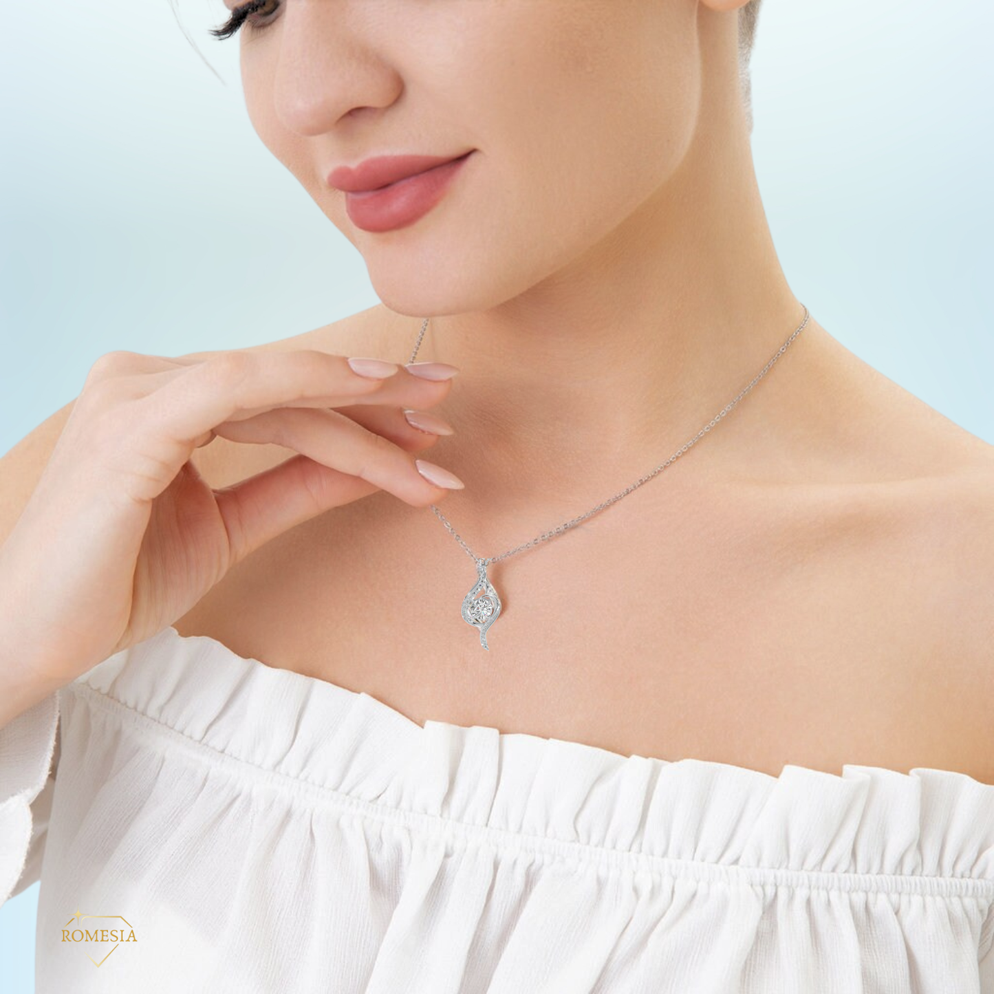 To My Daughter- Adoring Love Pendent- Endless Light