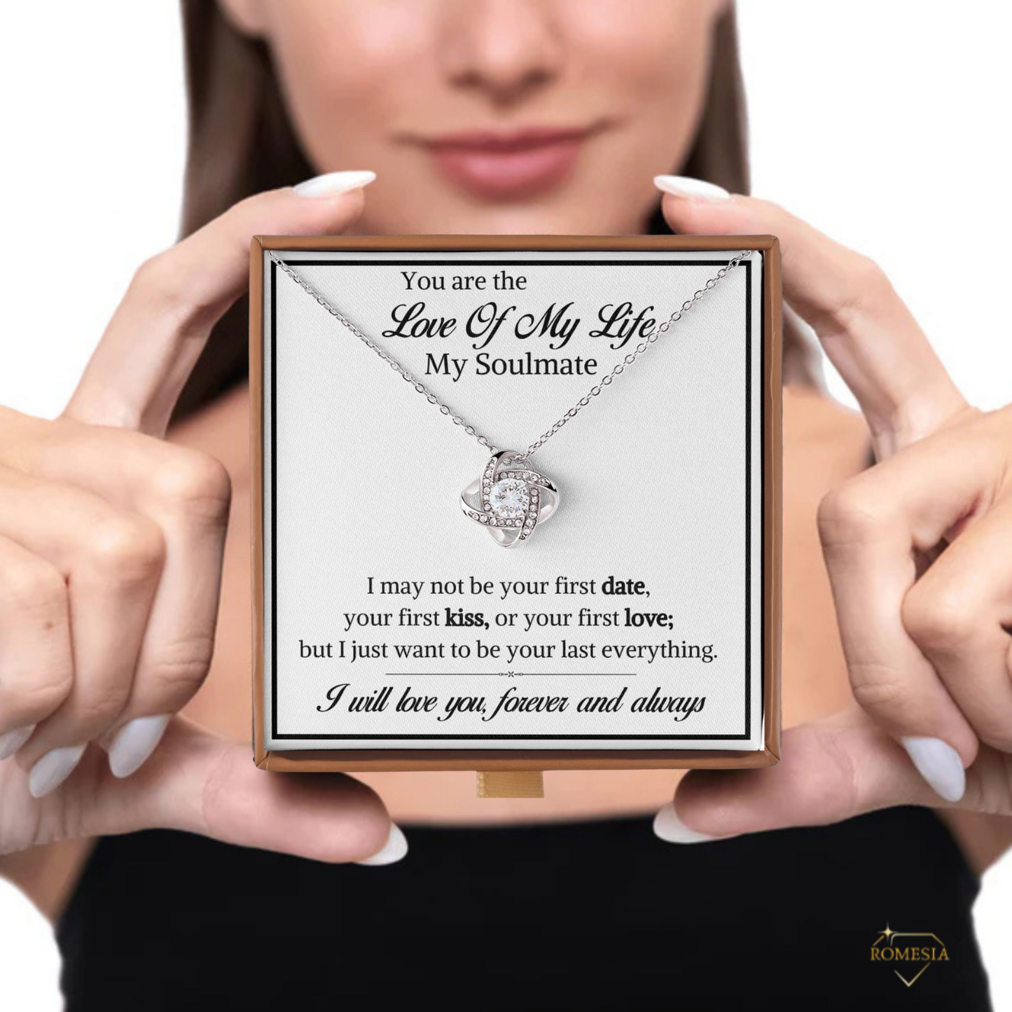 The Love of my life-Love Knot Necklace