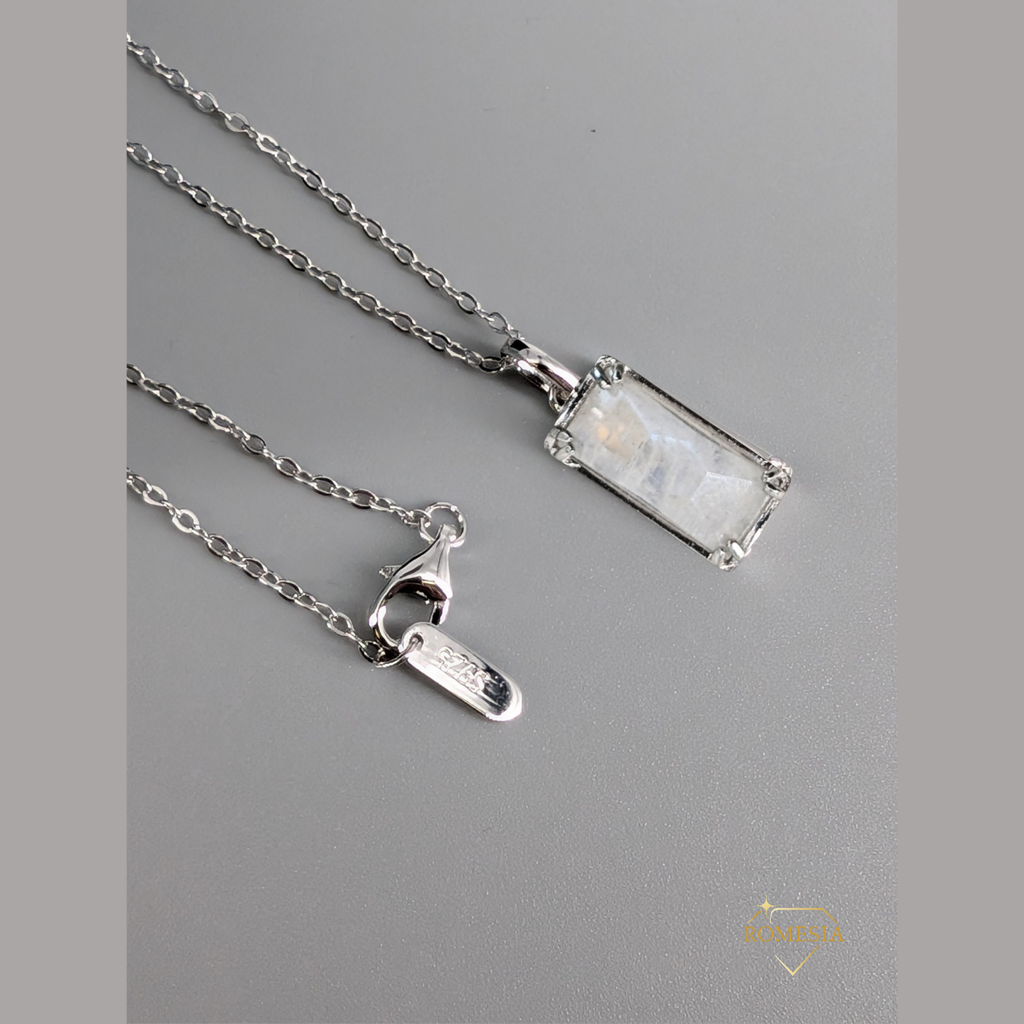 Real Genuine Moonstone -" Sterling Silver Pendent", New Beginnings