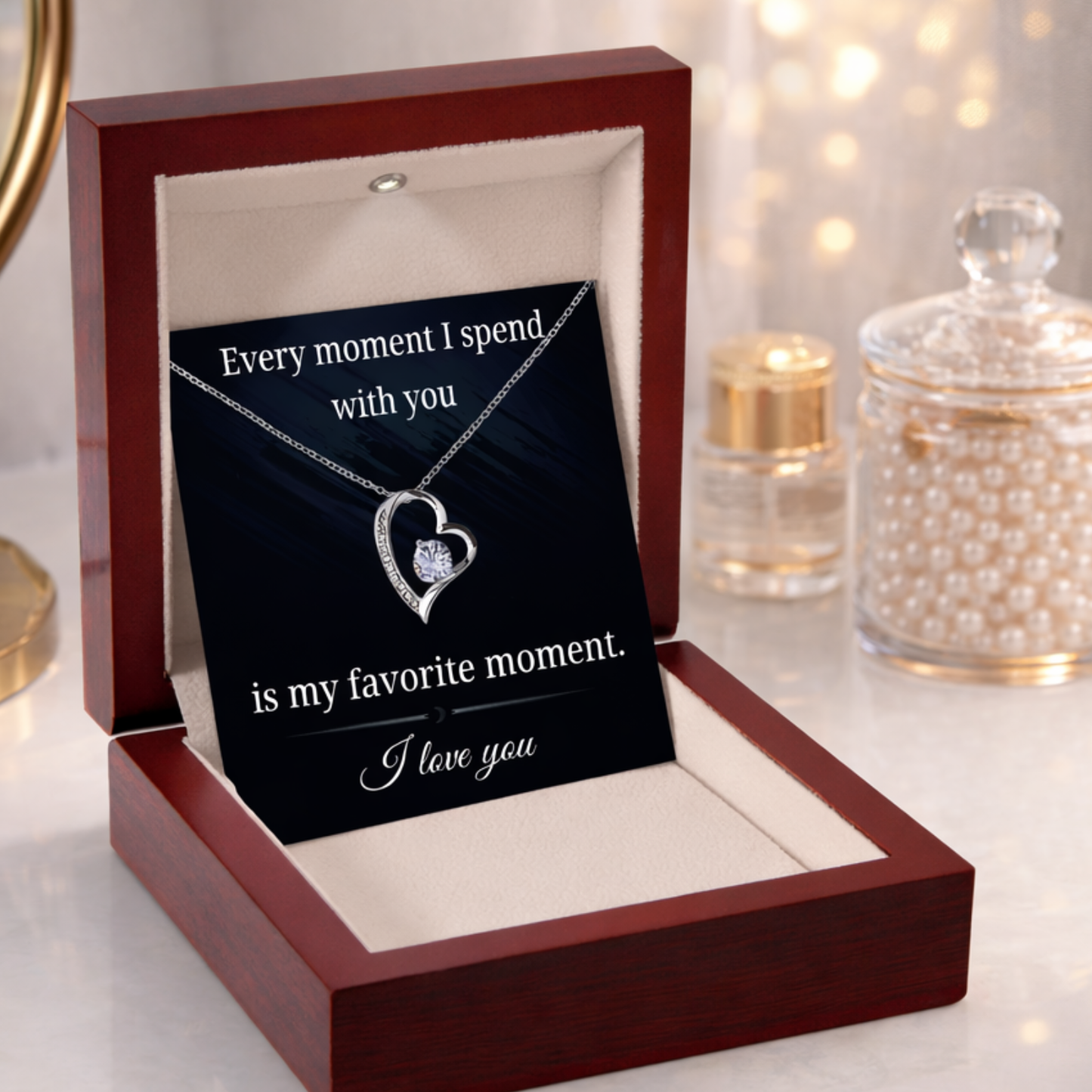 FAVORITE MOMENT- Forever Love Pendent for Her