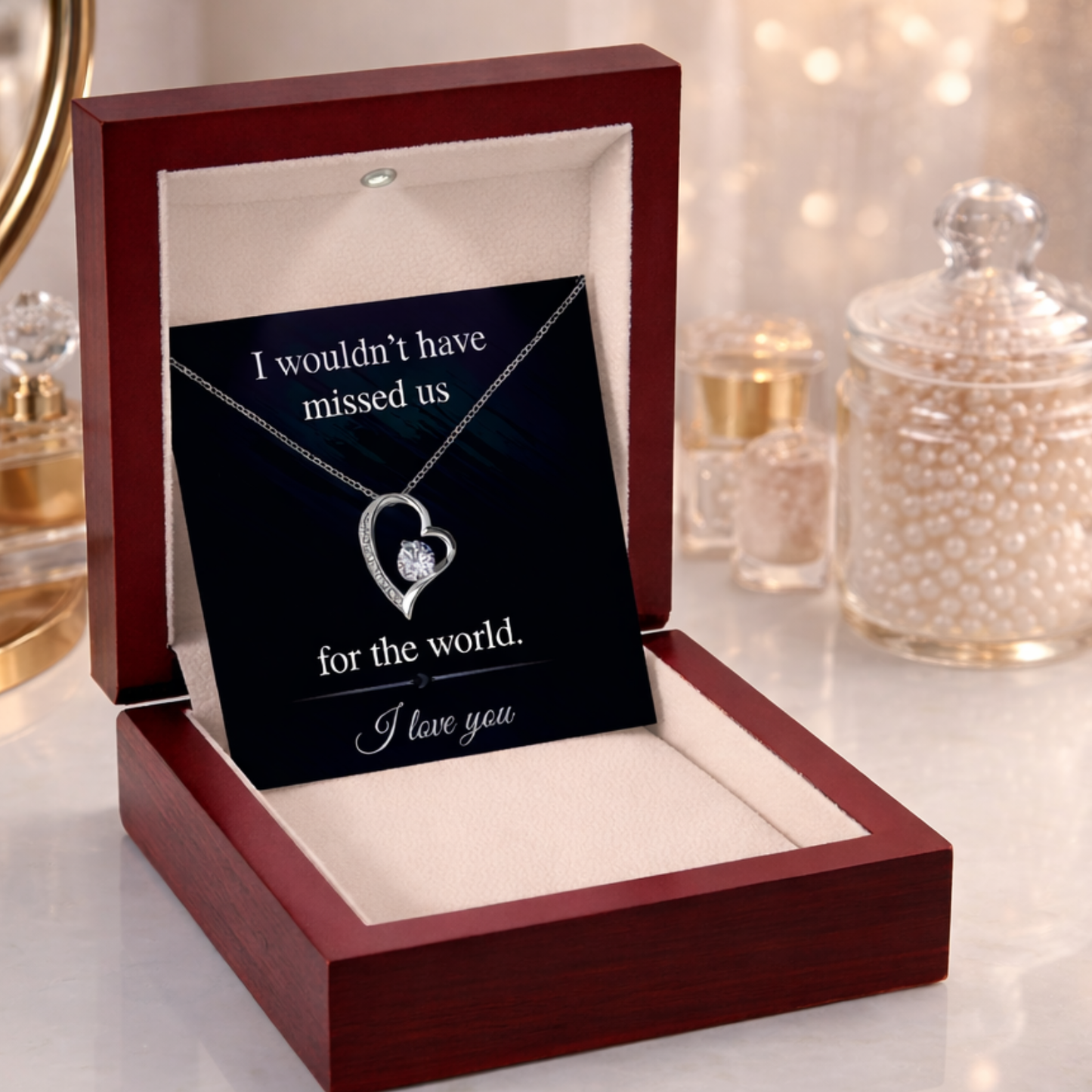 FOR THE WORLD- Forever Love Pendent for Her