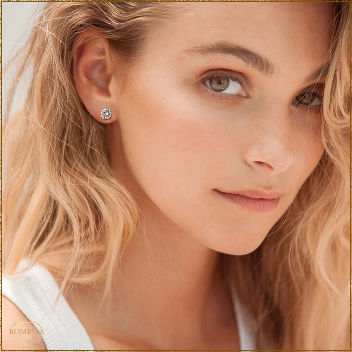 6mm-925 Sterling Silver Earrings