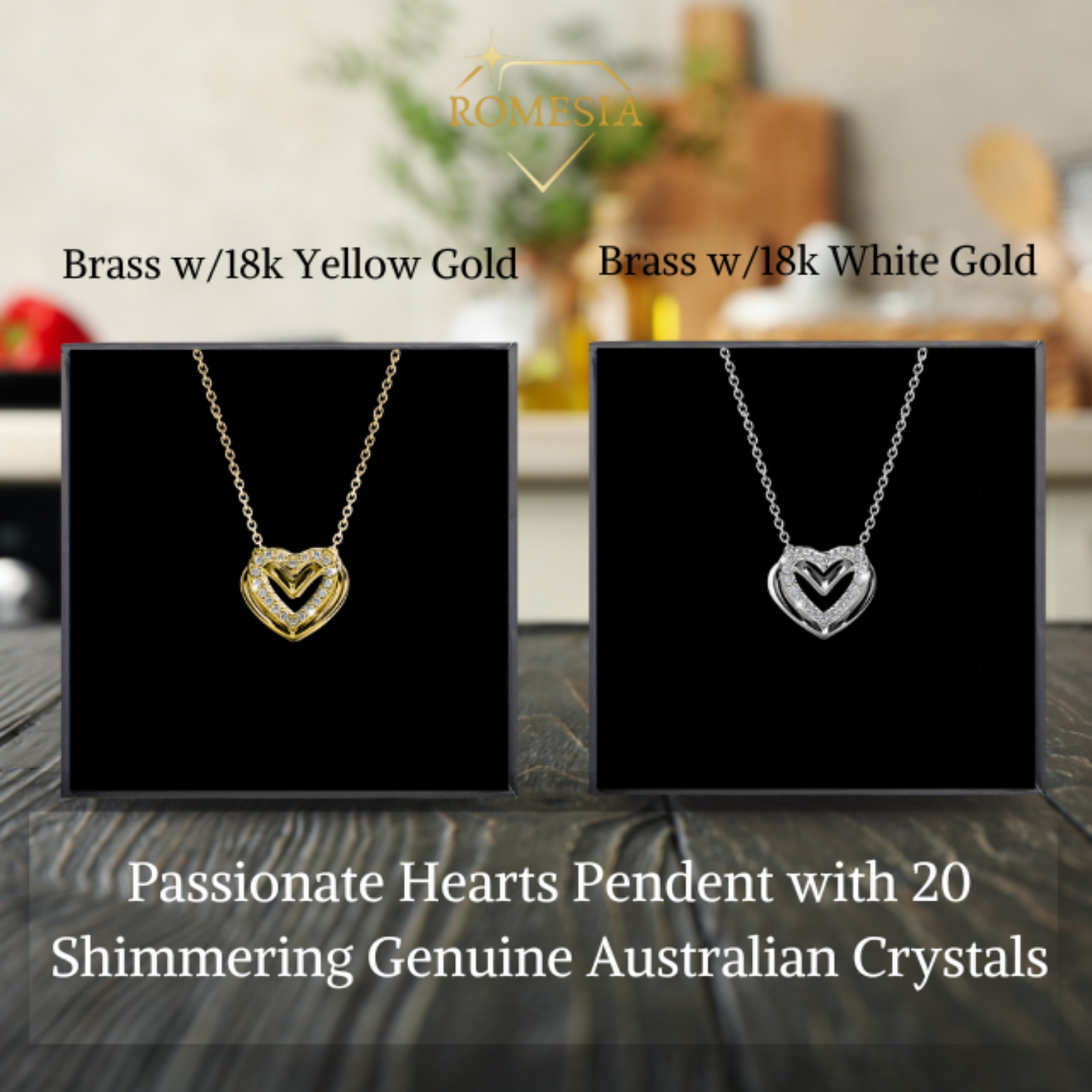 To Our Daughter-Proudest Moment- Psaaionate Hearts Pendent