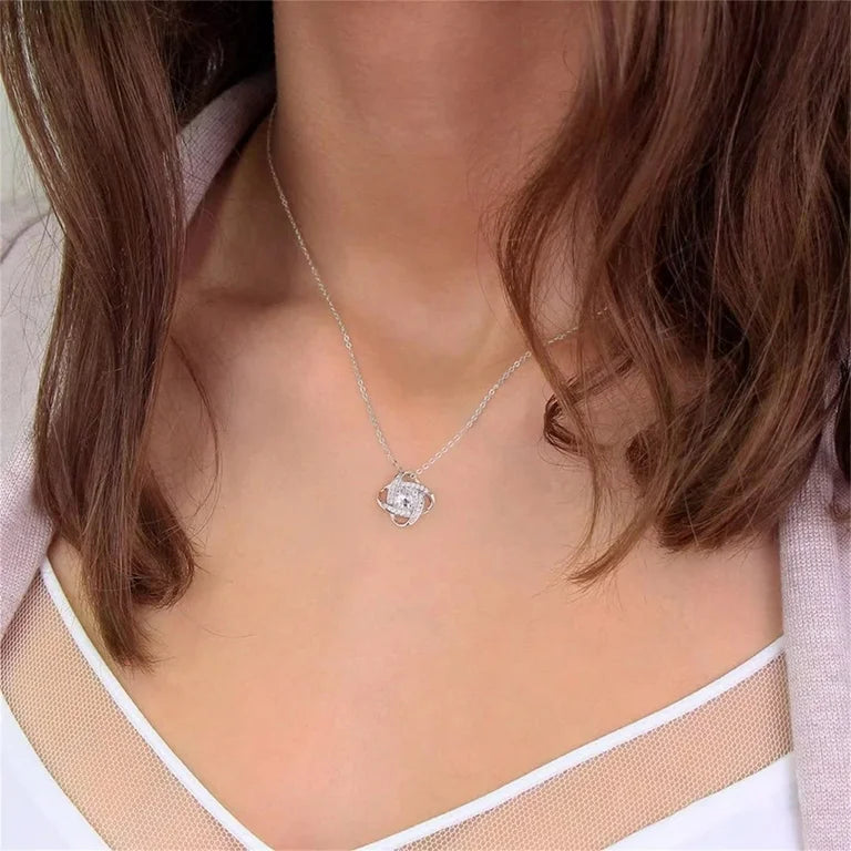 To My Daughter-Viking- Love Knot Necklace