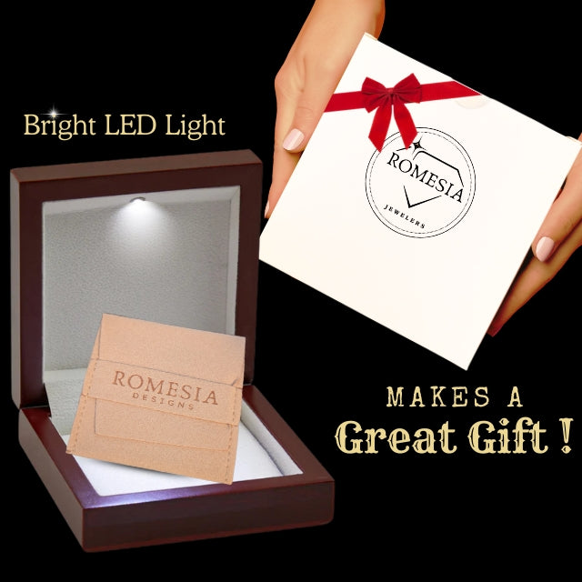 Mahogany Style Gift Box with LED light