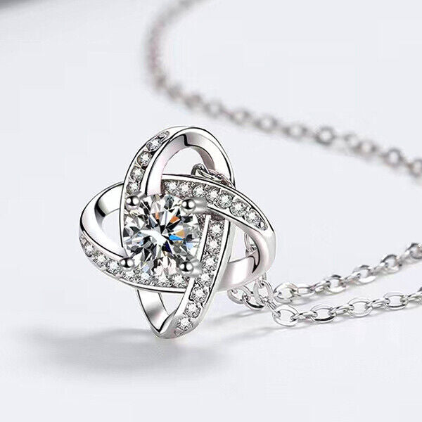 To My Badass Daughter- Love Knot Necklace