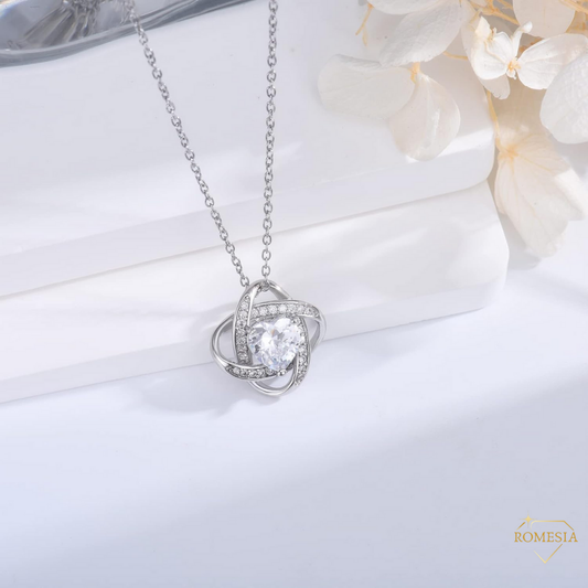 To My Beautiful Soulmate-Best Thing- Love Knot Necklace