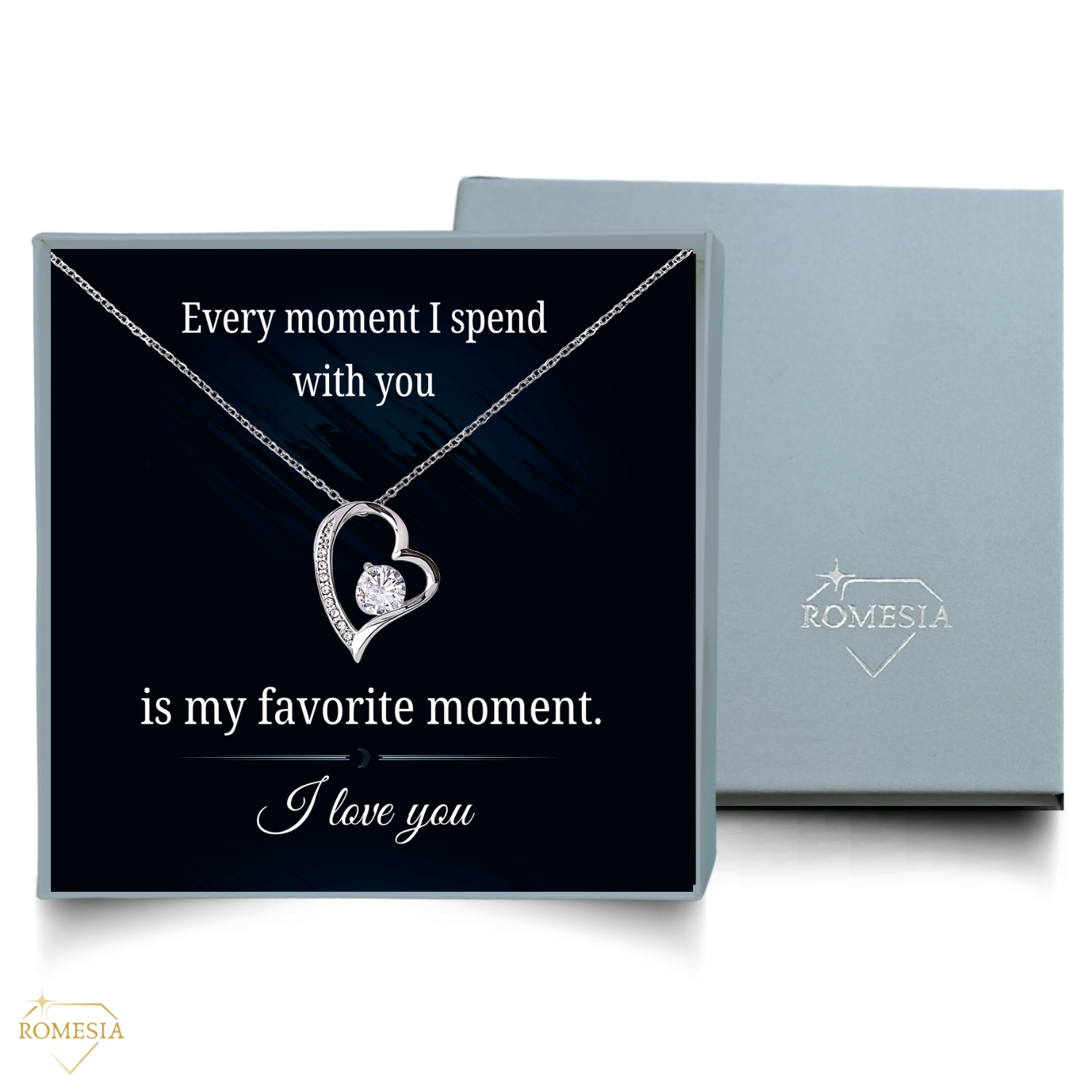 FAVORITE MOMENT- Forever Love Pendent for Her – Romesia