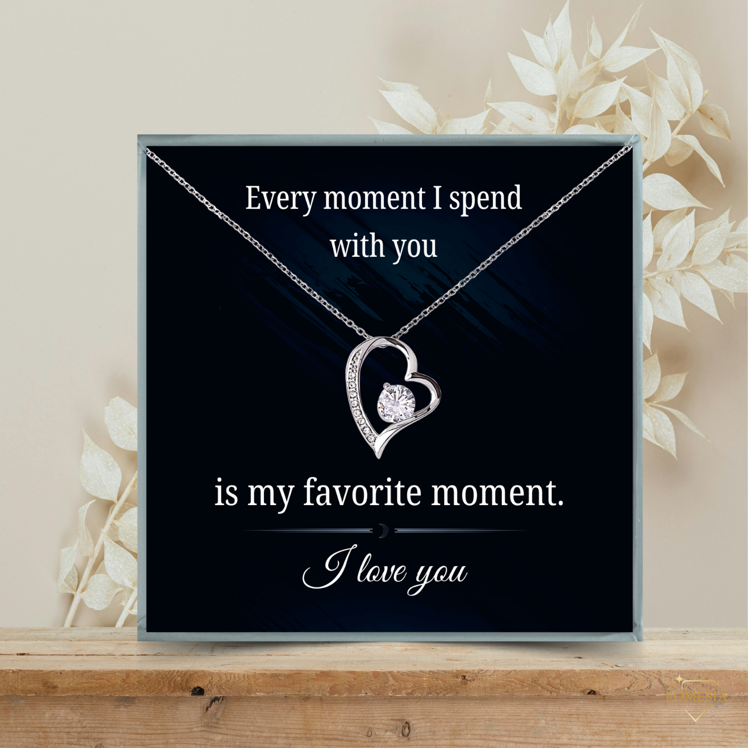 【絶版品】Love Last Forever / HashTag Lady FAVORITE MOMENT- Forever Love Pendent for Her – Romesia