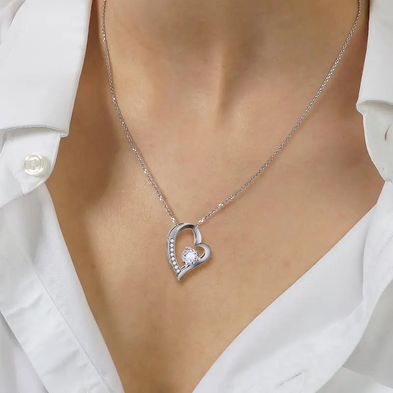 To My Bonus Daughter-Fate has brought us together-Forever Love Necklace