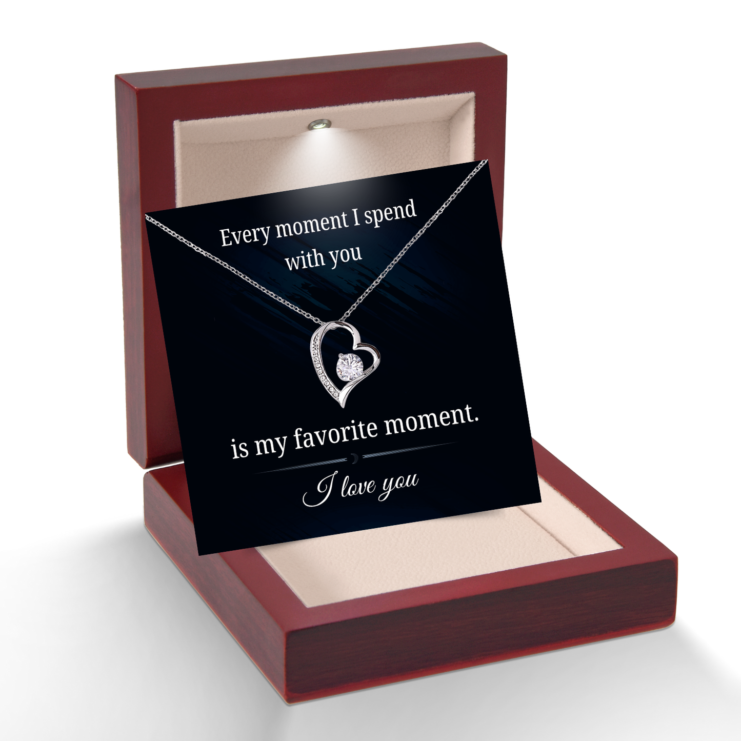 FAVORITE MOMENT- Forever Love Pendent for Her