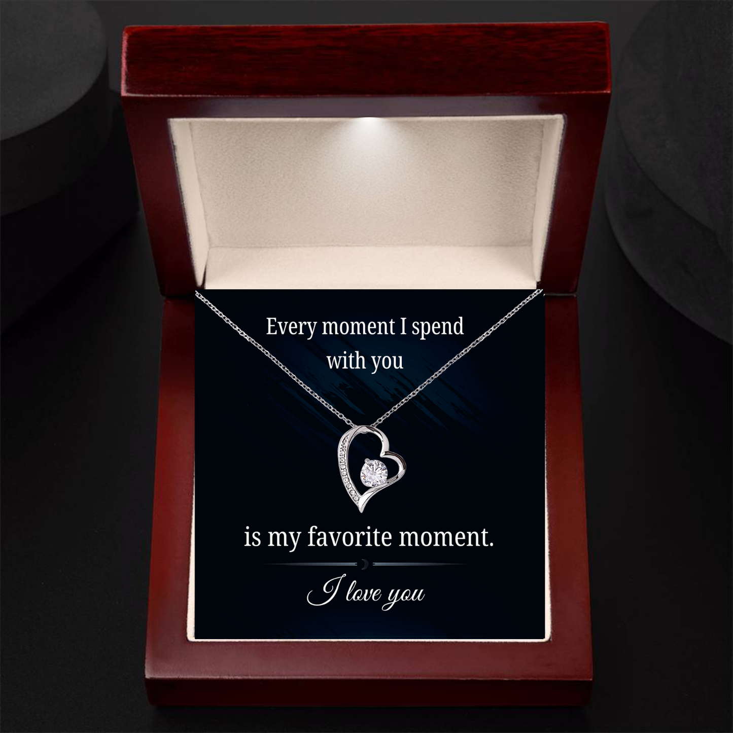 FAVORITE MOMENT- Forever Love Pendent for Her