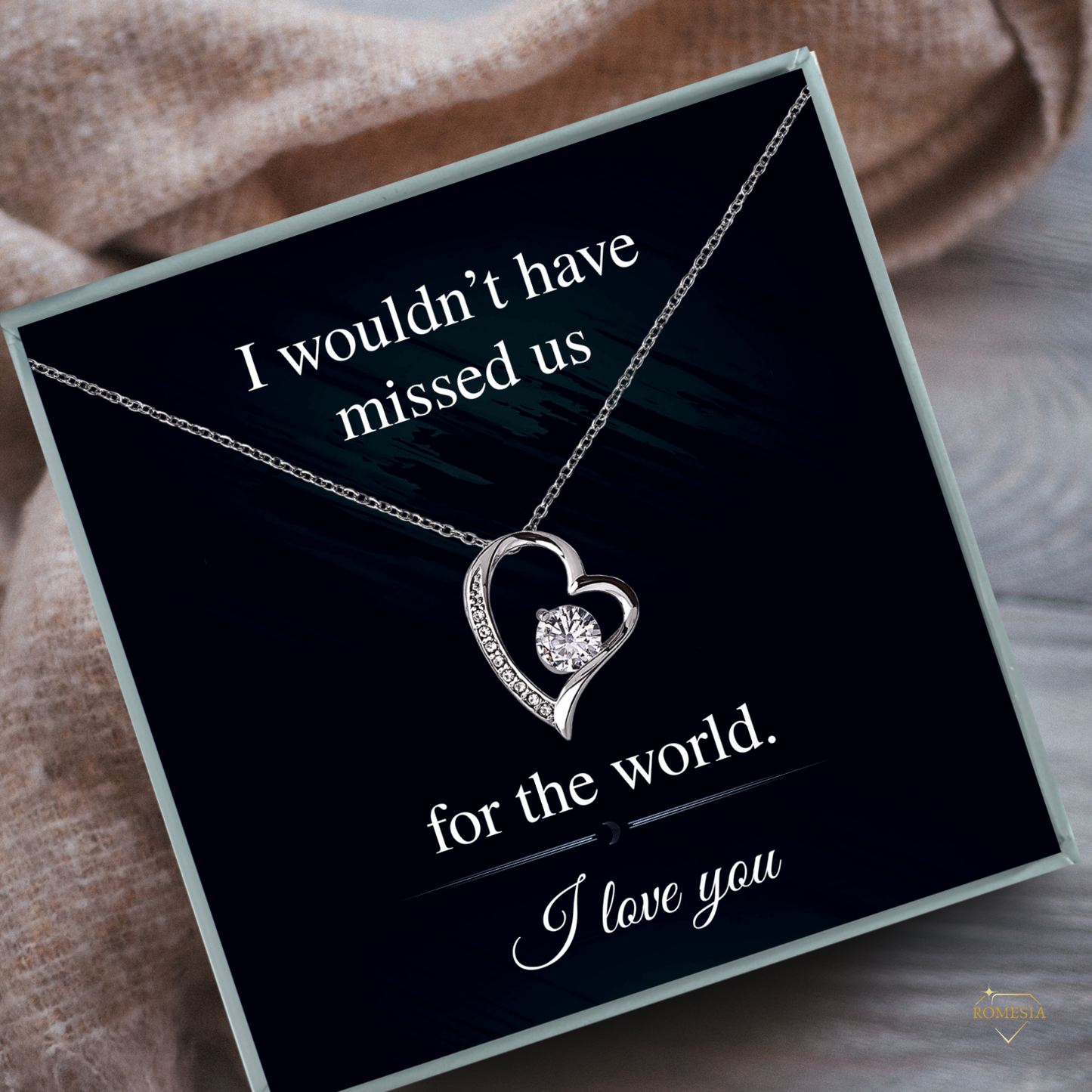 FOR THE WORLD- Forever Love Pendent for Her