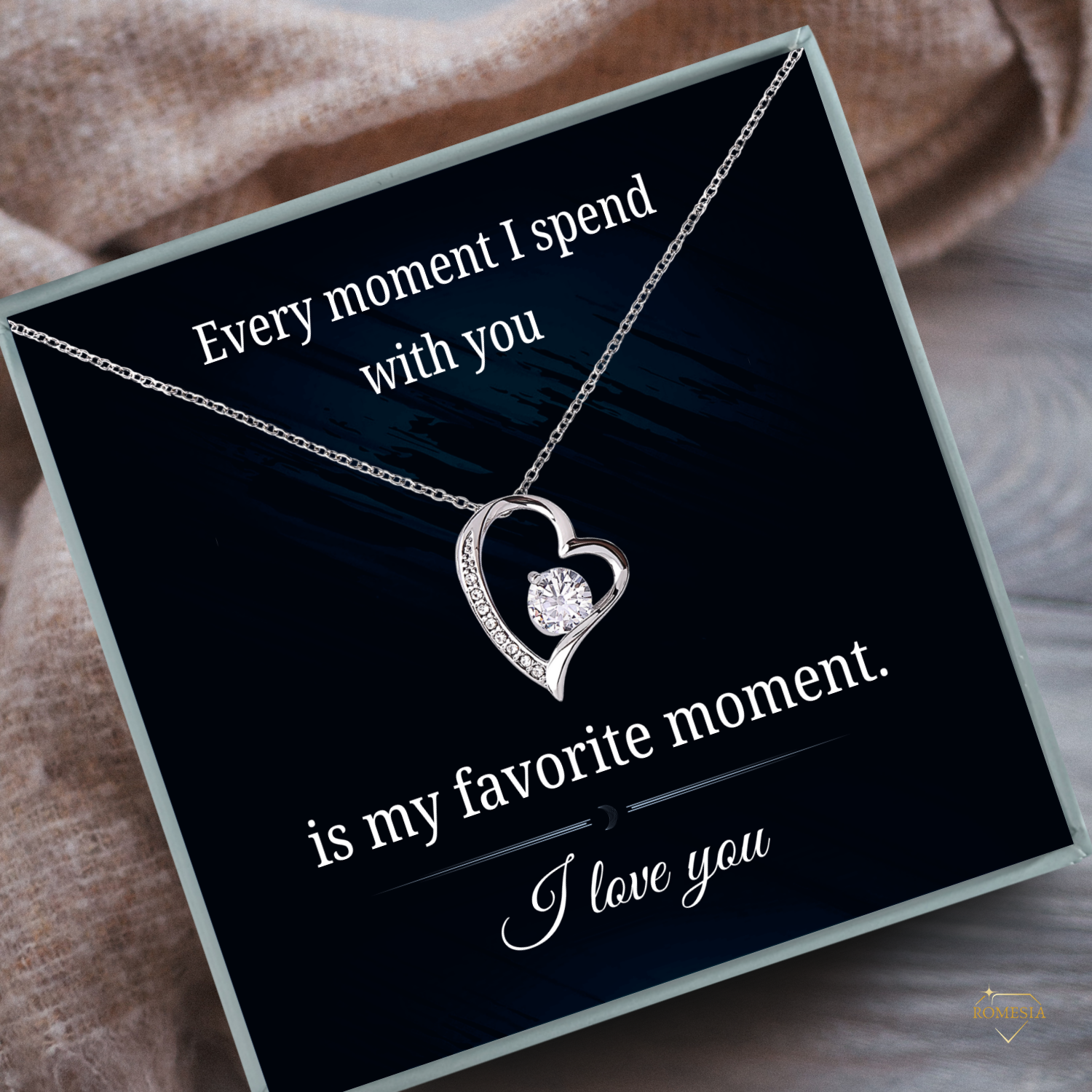 FAVORITE MOMENT- Forever Love Pendent for Her – Romesia