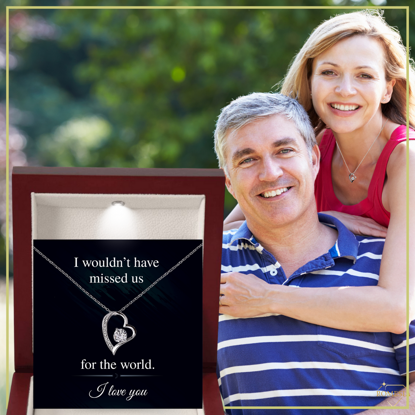 FOR THE WORLD- Forever Love Pendent for Her