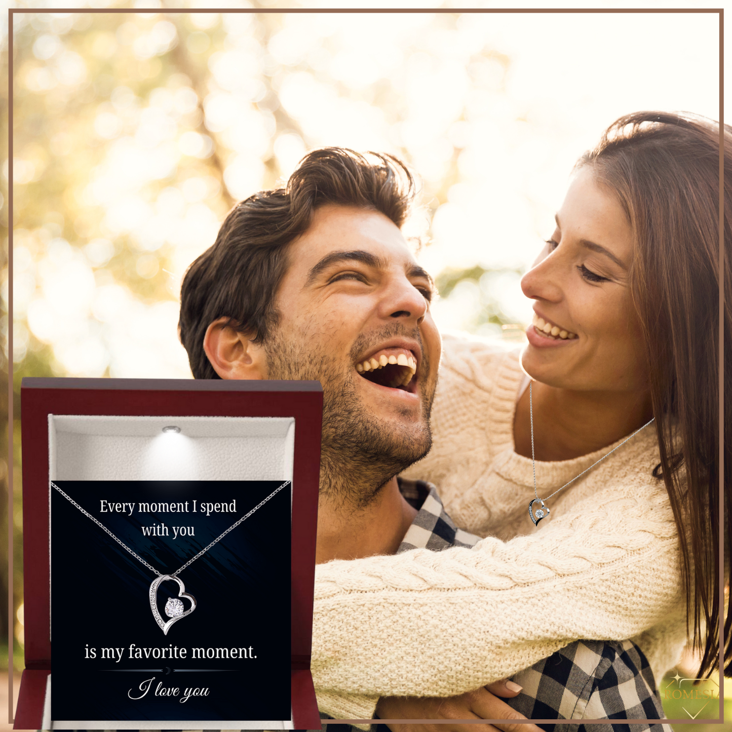 FAVORITE MOMENT- Forever Love Pendent for Her