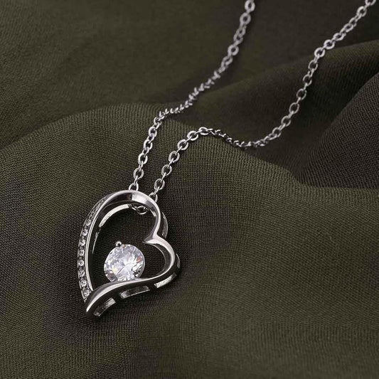 To My Soulmate-Queen- Forever Love Necklace w/Earrings