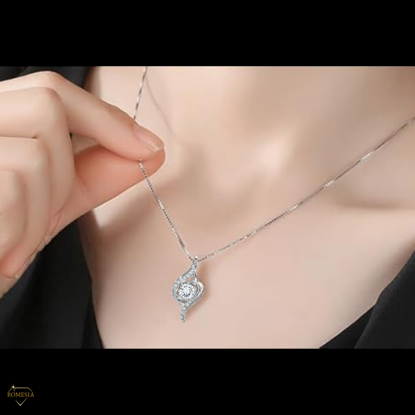 Granddaughter Adoring Love Sterling Silver Pendent- Endless Light