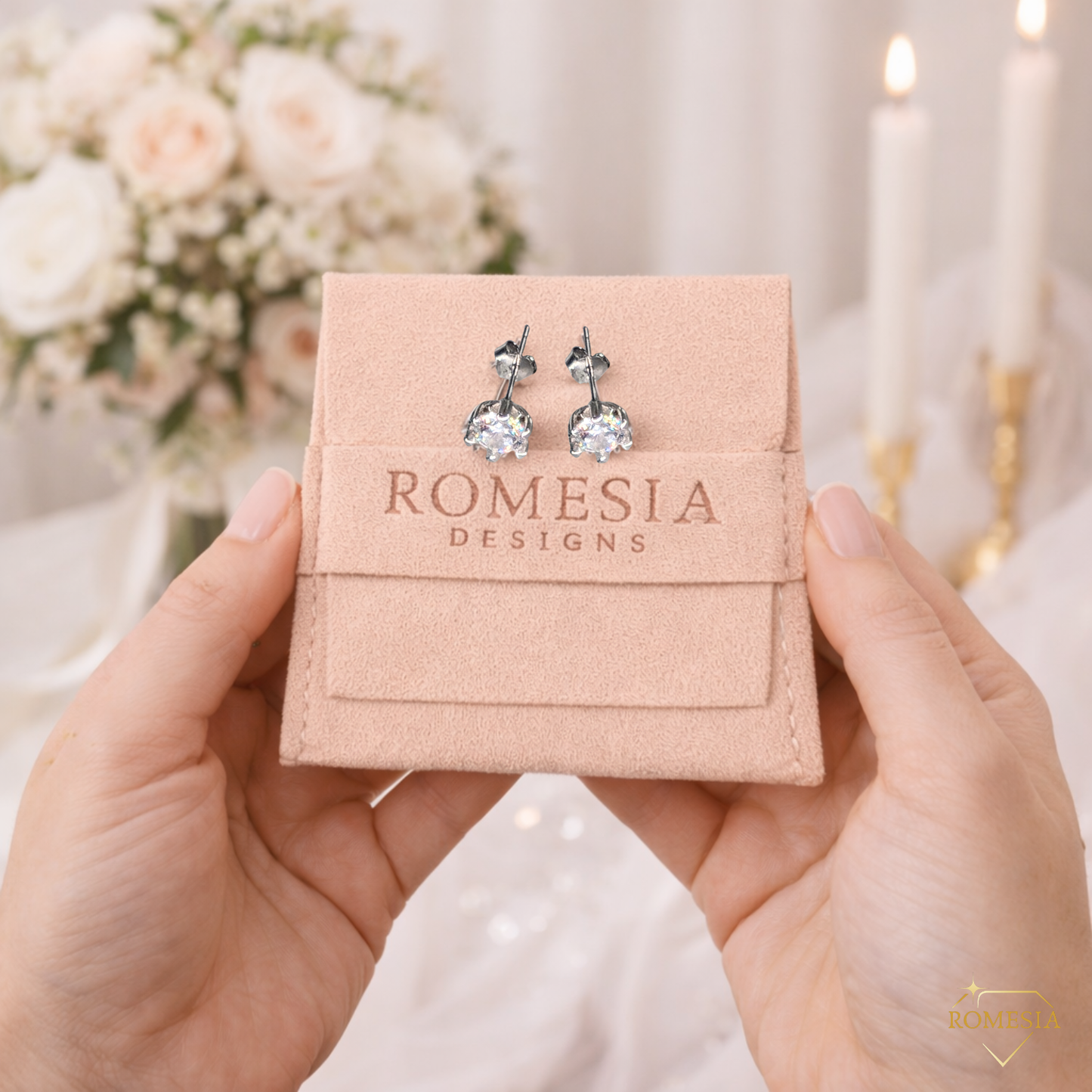 To My Soulmate-Queen- Forever Love Necklace w/Earrings