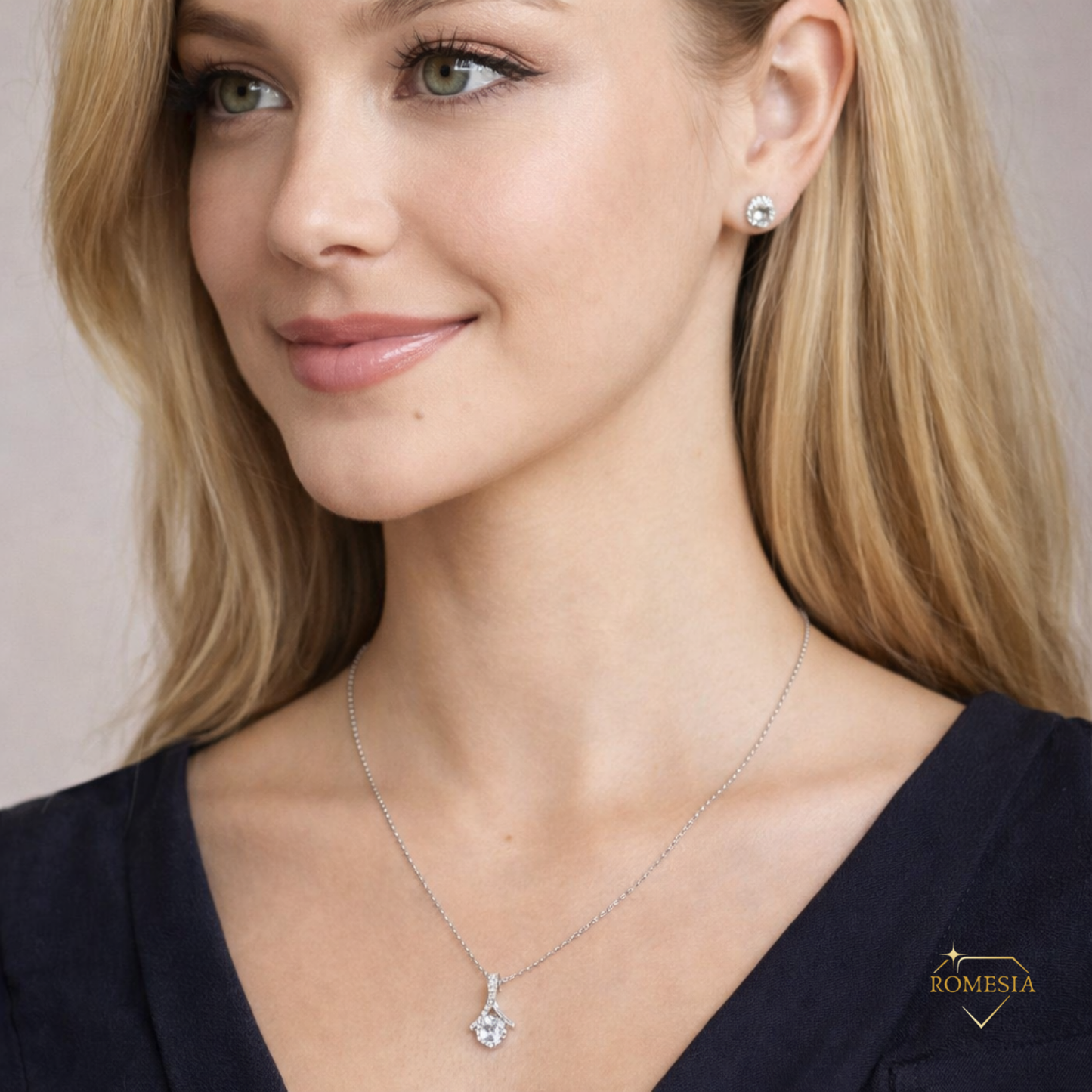 To My Wife Alluring Beauty Necklace, Anniversary, Birthday Gift or Just Because