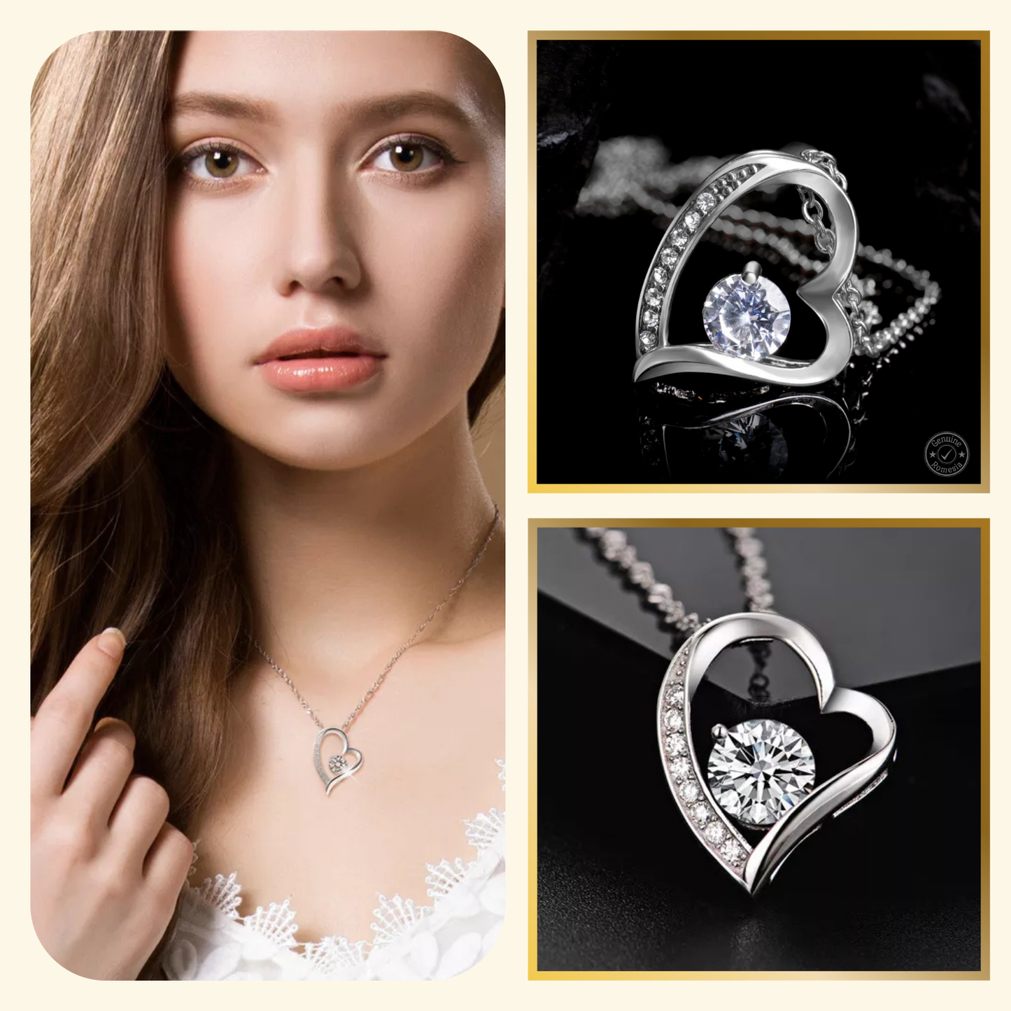 Daughter heart necklace from Dad with message card- "Fan Forever", Necklace gift for Daughter from Dad