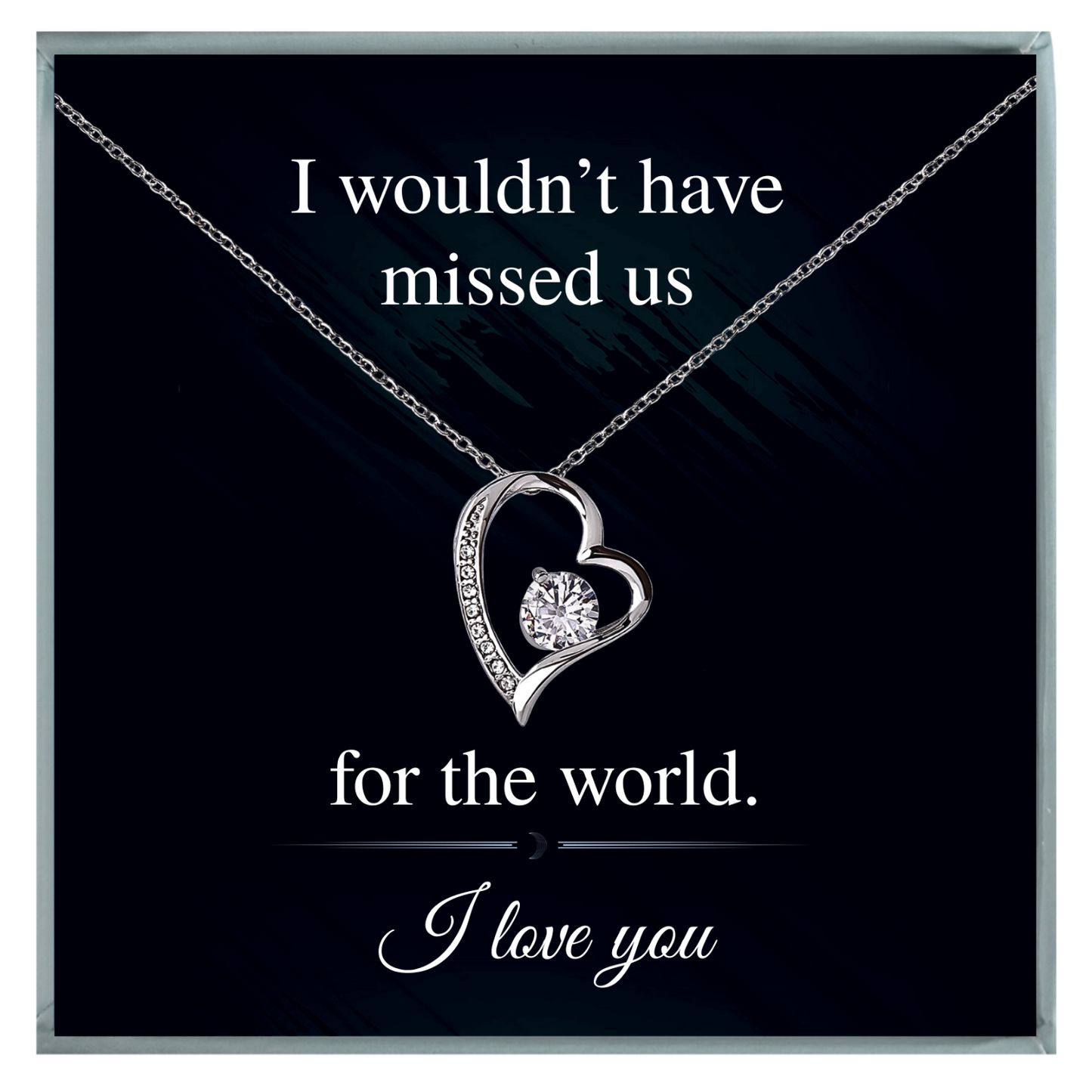 FOR THE WORLD- Forever Love Pendent for Her