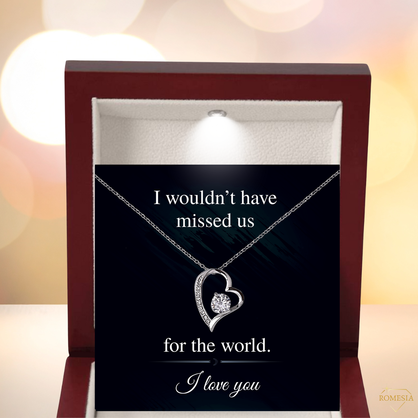 FOR THE WORLD- Forever Love Pendent for Her