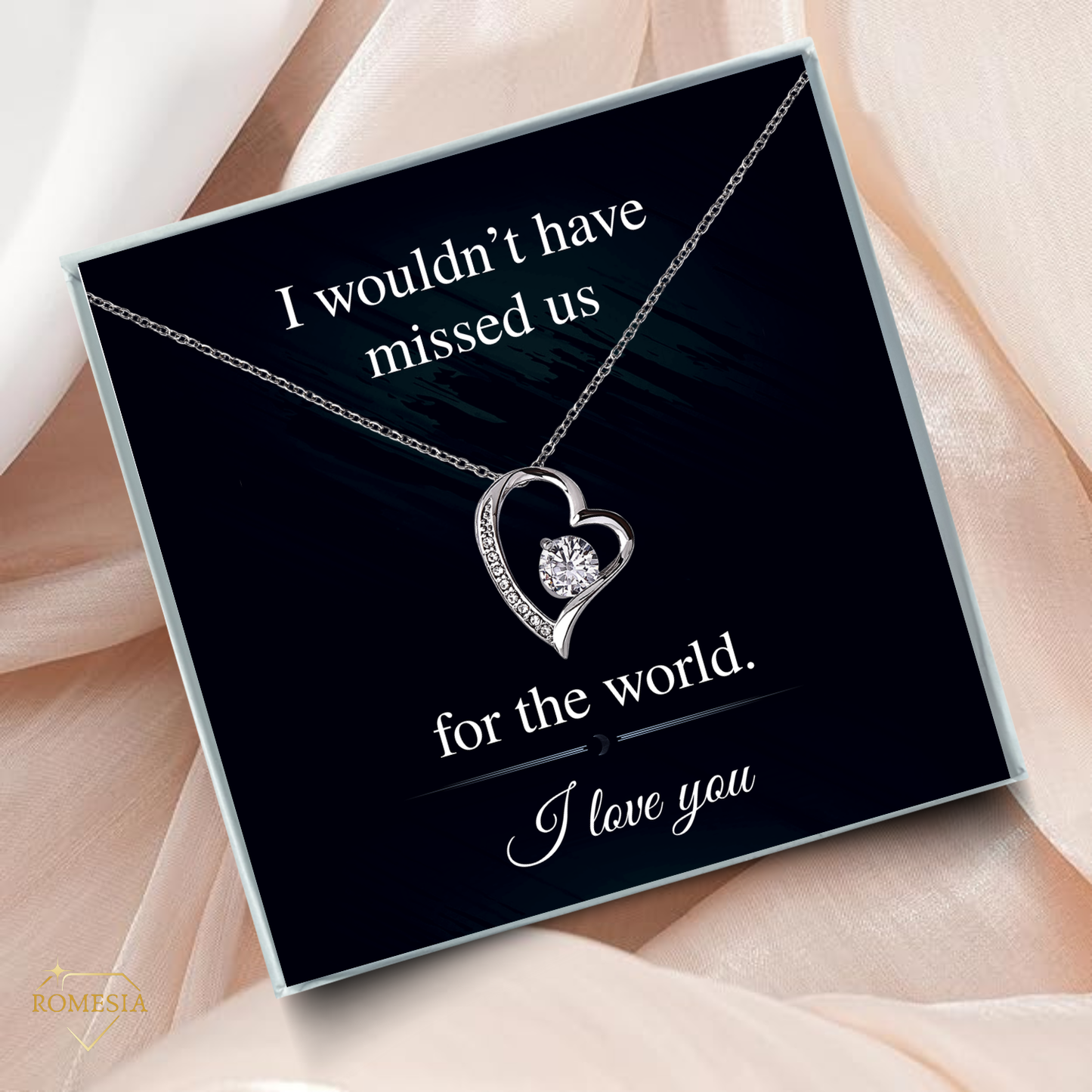 FOR THE WORLD- Forever Love Pendent for Her