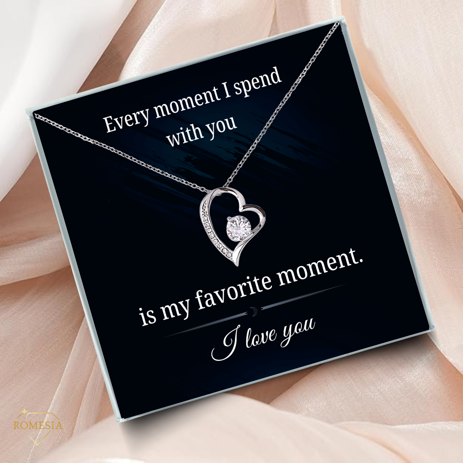 FAVORITE MOMENT- Forever Love Pendent for Her – Romesia