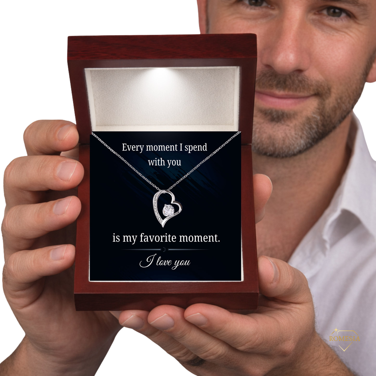 FAVORITE MOMENT- Forever Love Pendent for Her