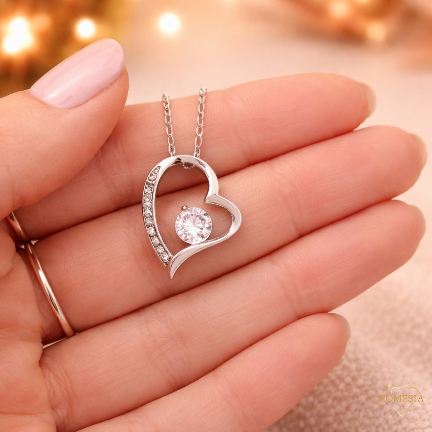 FAVORITE MOMENT- Forever Love Pendent for Her – Romesia