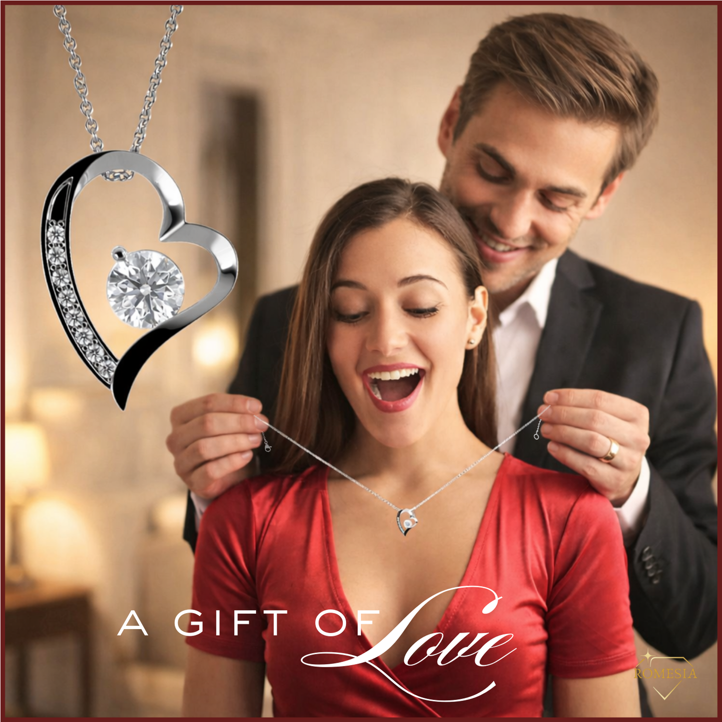 FOR THE WORLD- Forever Love Pendent for Her