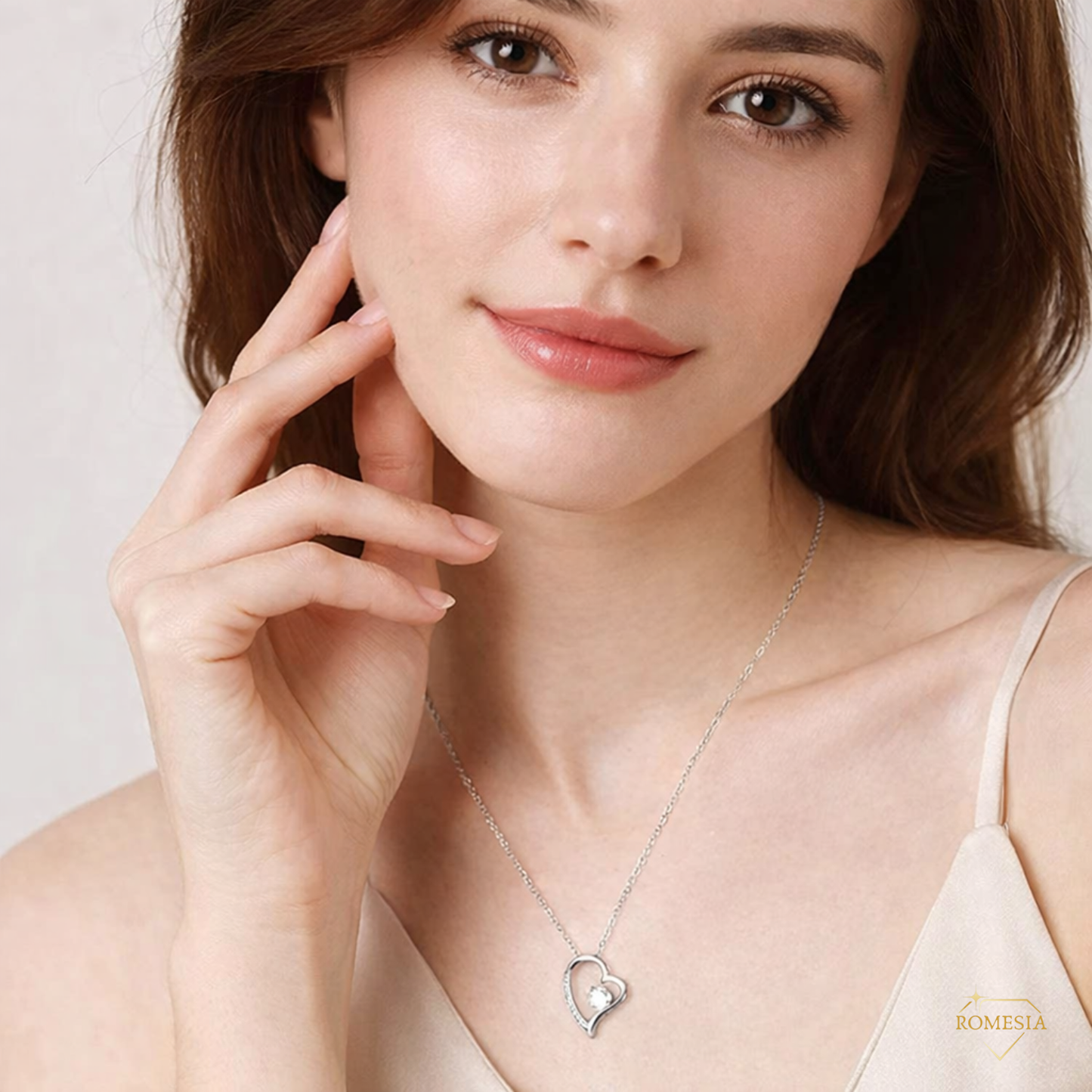 Daughter heart necklace from Dad with message card- "Fan Forever", Necklace gift for Daughter from Dad