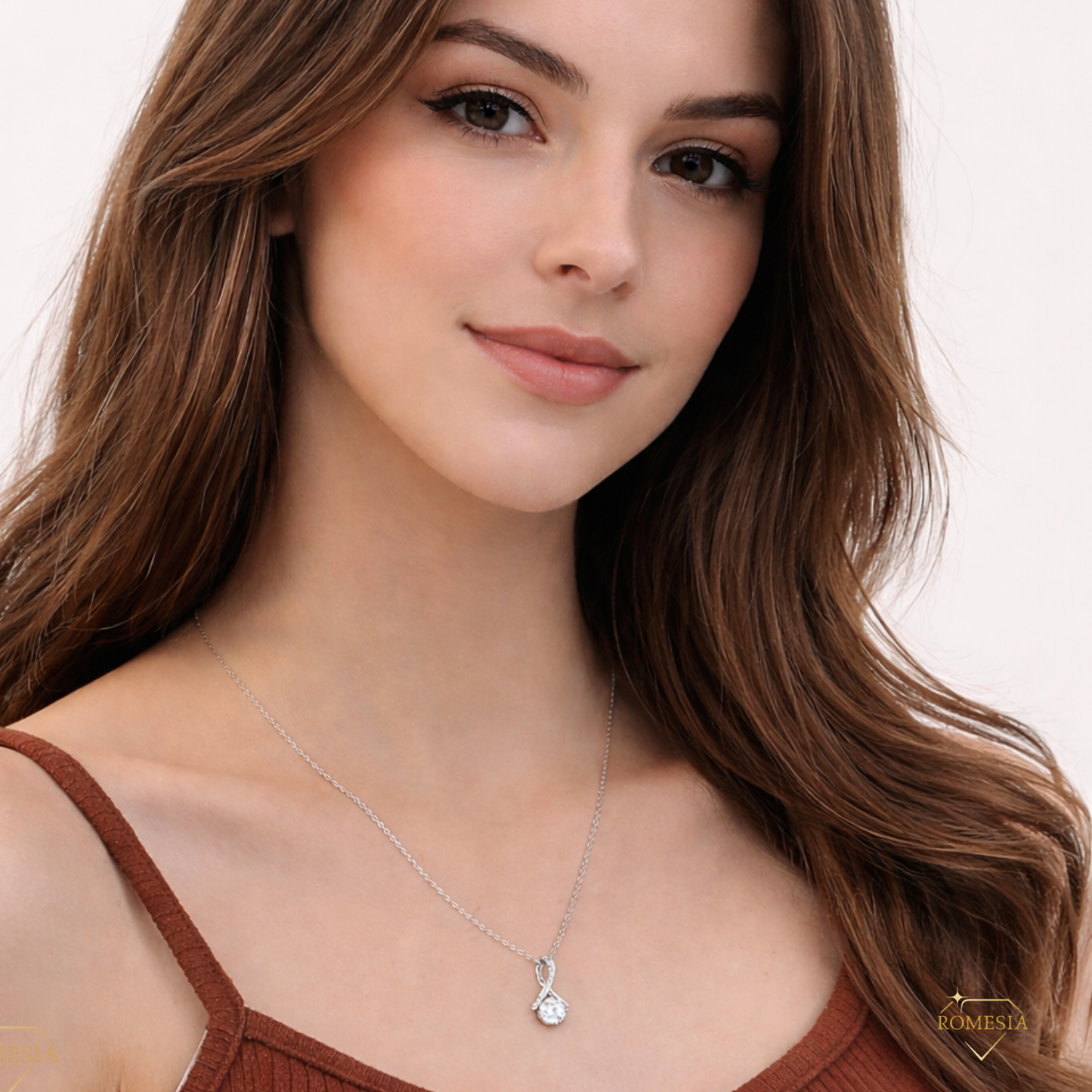 To My Soulmate-Through my eyes-Alluring Beauty Necklace w/Earrings
