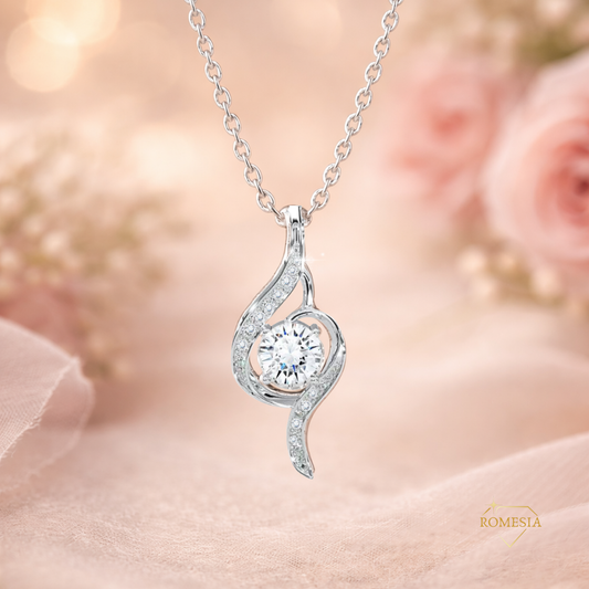 Adoring Love 925 Sterliing Silver Pendent