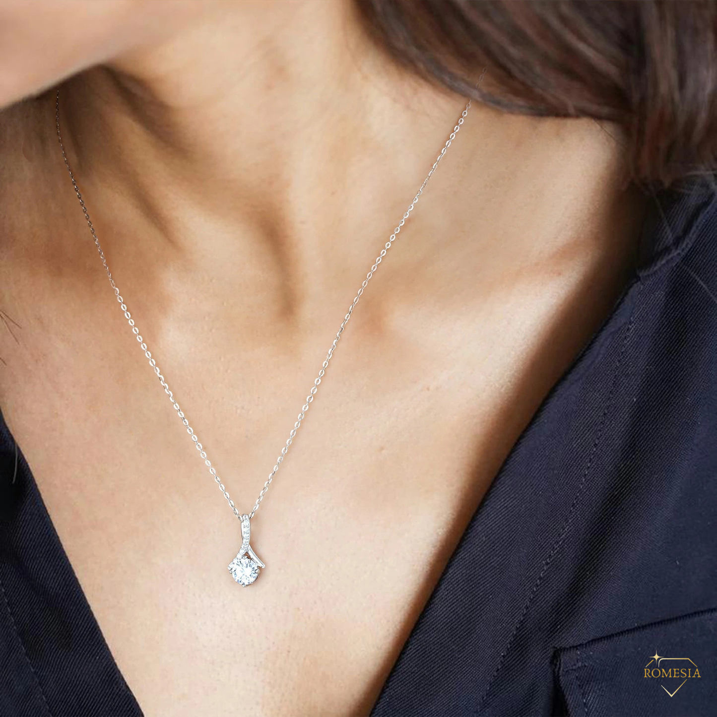 To My Wife Alluring Beauty Necklace, Anniversary, Birthday Gift or Just Because