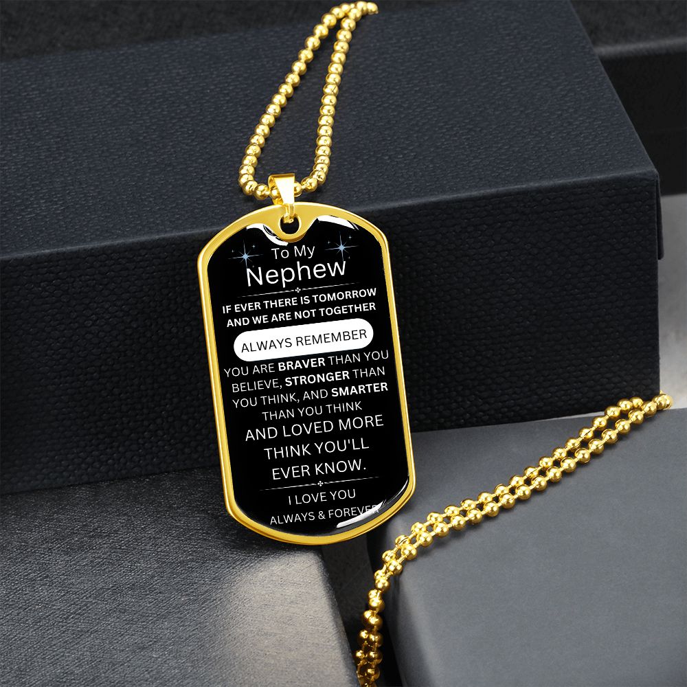 Smarter than you think-Graphic Dog Tag with Ball Chain