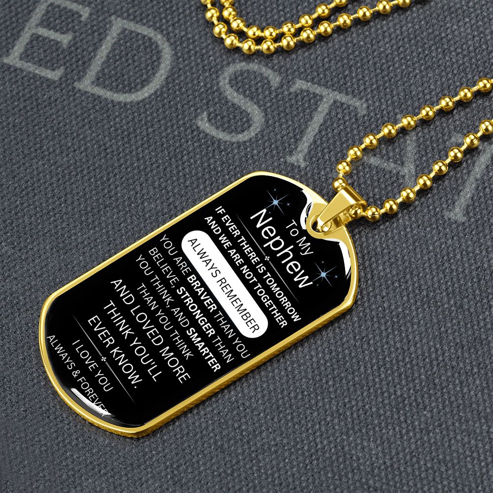 Smarter than you think-Graphic Dog Tag with Ball Chain