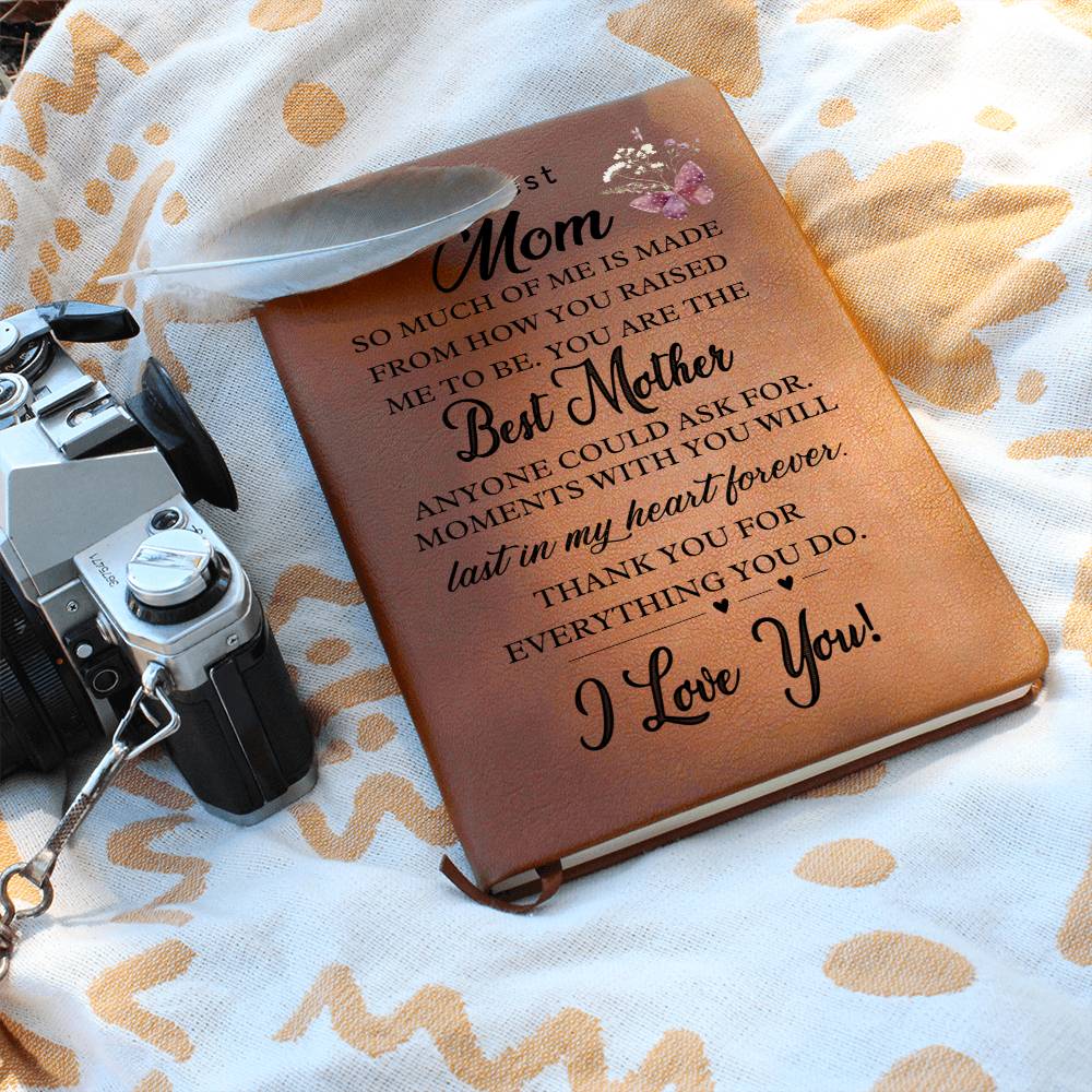 To The Greatest Mom- Graphic Leather Journal