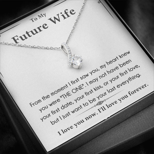 Future Wife-My heart knew- Alluring Beauty Necklace