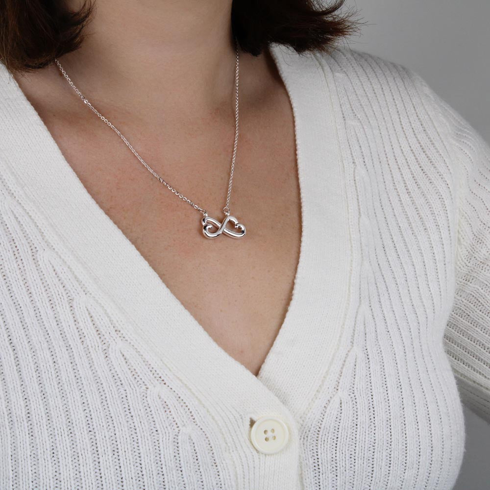 To My Girlfriend- Always Remember- Endless Love Necklace