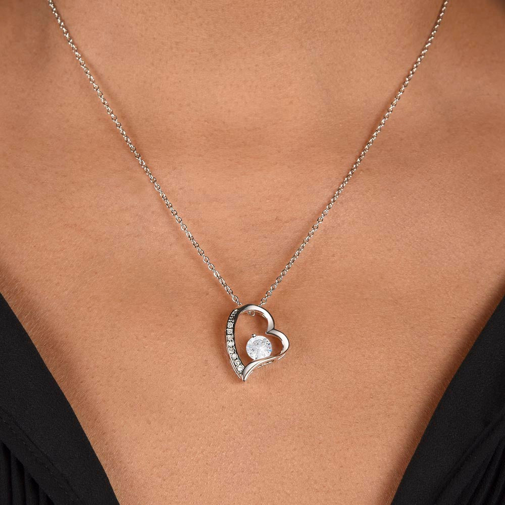 To My Boyfriend's Mom- Chance- Forever Love Necklace