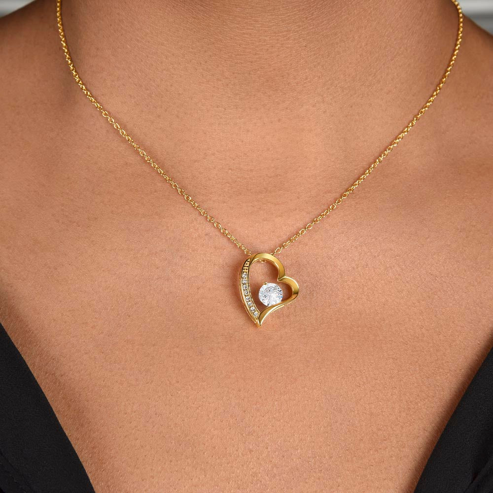 To My Boyfriend's Mom- Chance- Forever Love Necklace