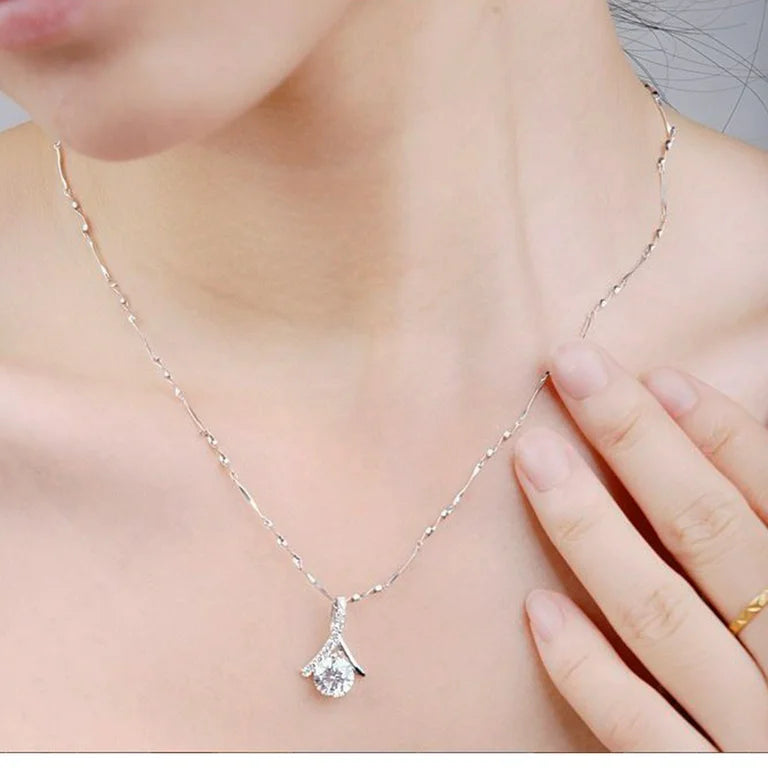 To My Bonus Daughter- Endless Light- Alluring Beauty Pendent