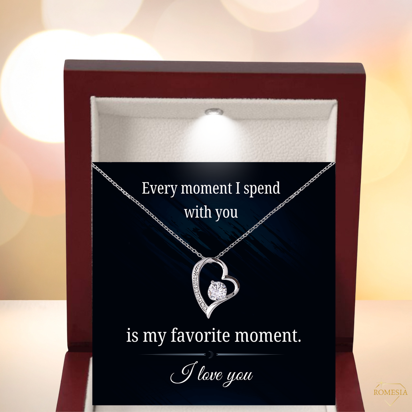 FAVORITE MOMENT- Forever Love Pendent for Her