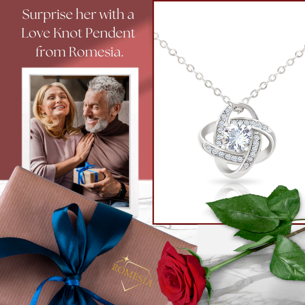 To My Soulmate-Queen-Love Knot Necklace