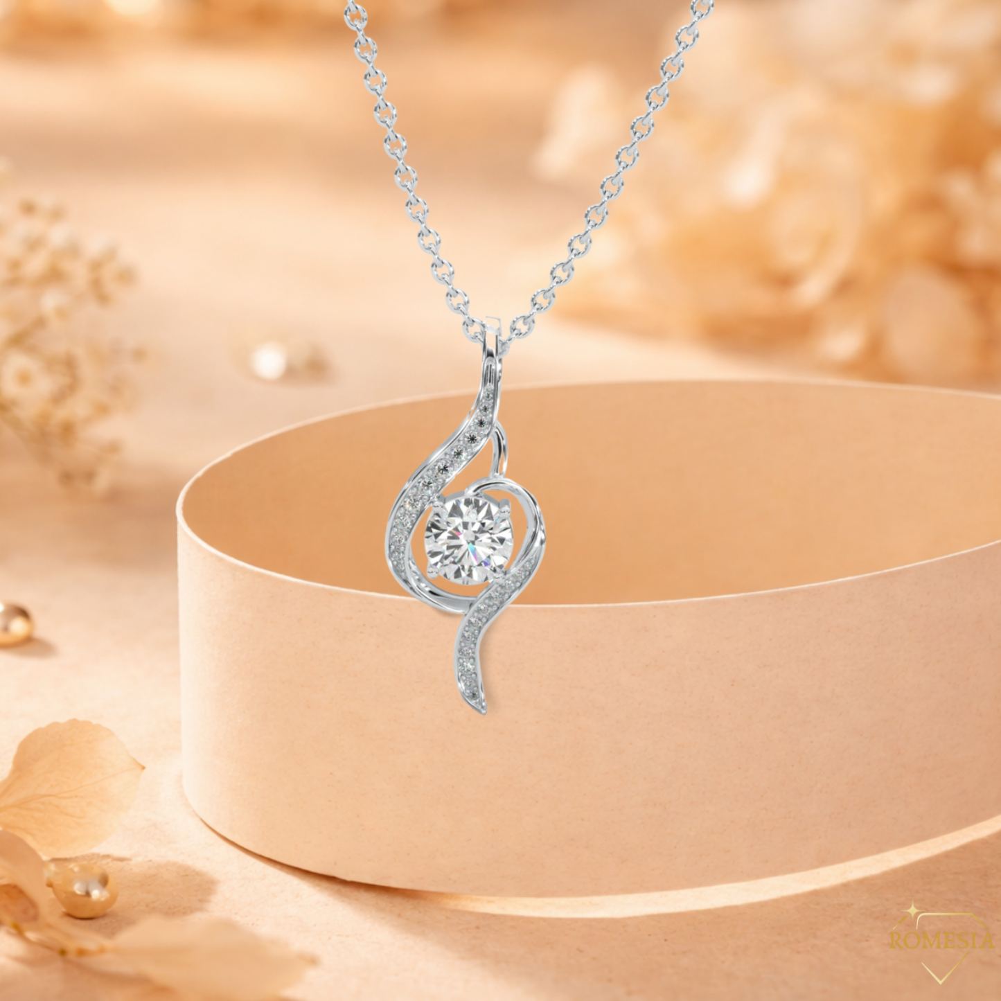 Granddaughter Adoring Love Sterling Silver Pendent- Endless Light